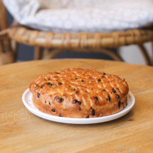 Galette briochée pépite de chocolat